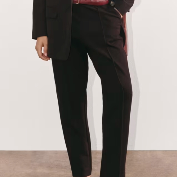 NWT Everlane Dream Pants Double Knit Black Size Medium - Picture 4 of 7